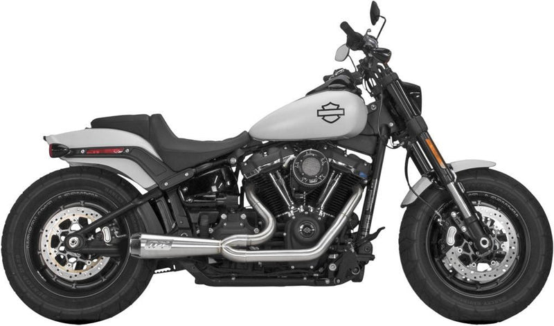 Load image into Gallery viewer, Two Brothers Racing Comp-S 2-into-1 Brushed Full Exhaust System with Carbon Fiber End Cap 005-4960199
