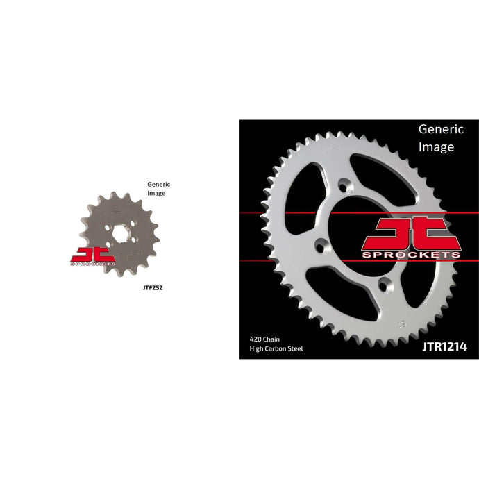 Front and Rear Steel Sprocket Kit for OffRoad HONDA CRF80F 2004-2013