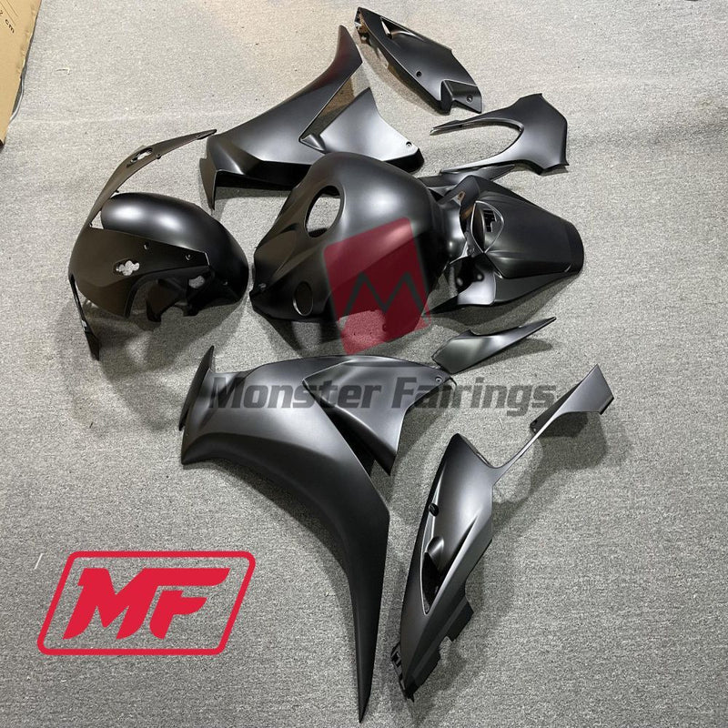 Load image into Gallery viewer, Monster Fairings Full Kit Honda CBR1000RR 12-16 Matte Black + Windshield + Gas Tank Cover
