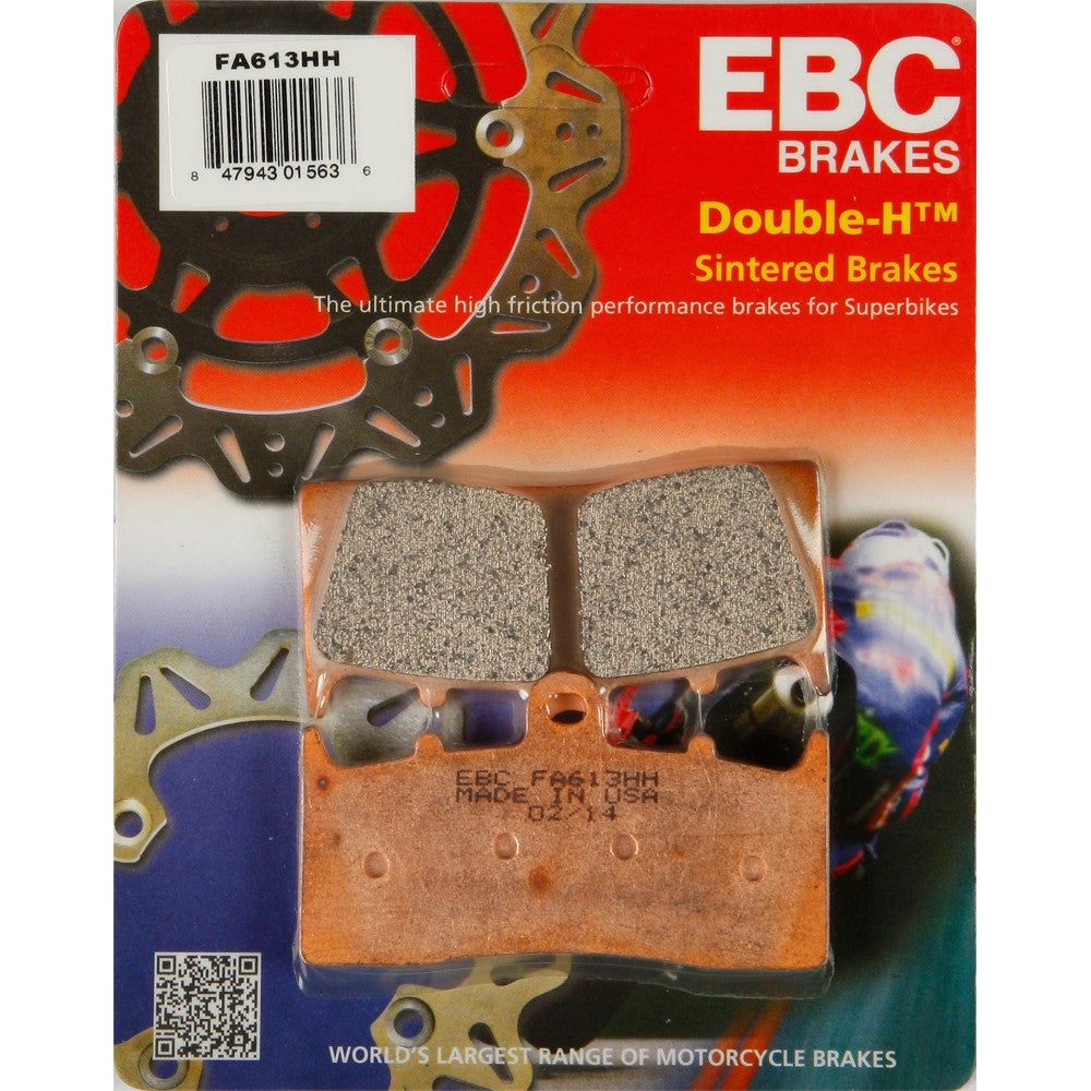 EBC 1 Pair Sintered HH Race Formula Brake Pads MPN FA613HH