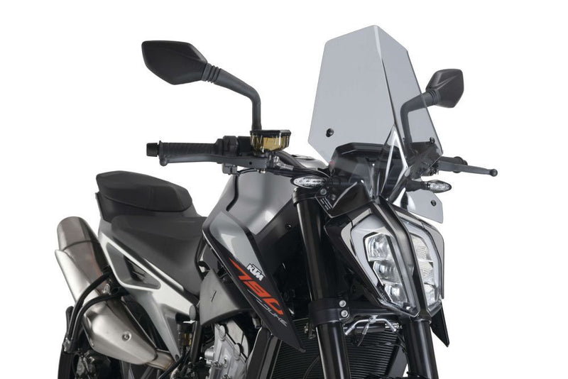Load image into Gallery viewer, Puig Naked New Generation Windshield Smoke - 9668H
