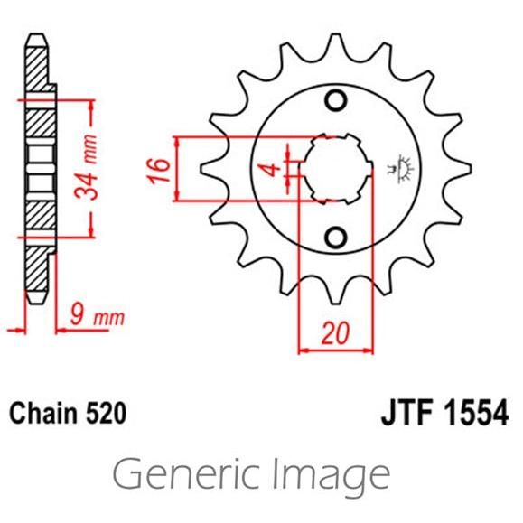 Load image into Gallery viewer, Front &amp; Rear Steel Sprocket Kit for ATV/UTV YAMAHA YFS200 Blaster 1988-2006
