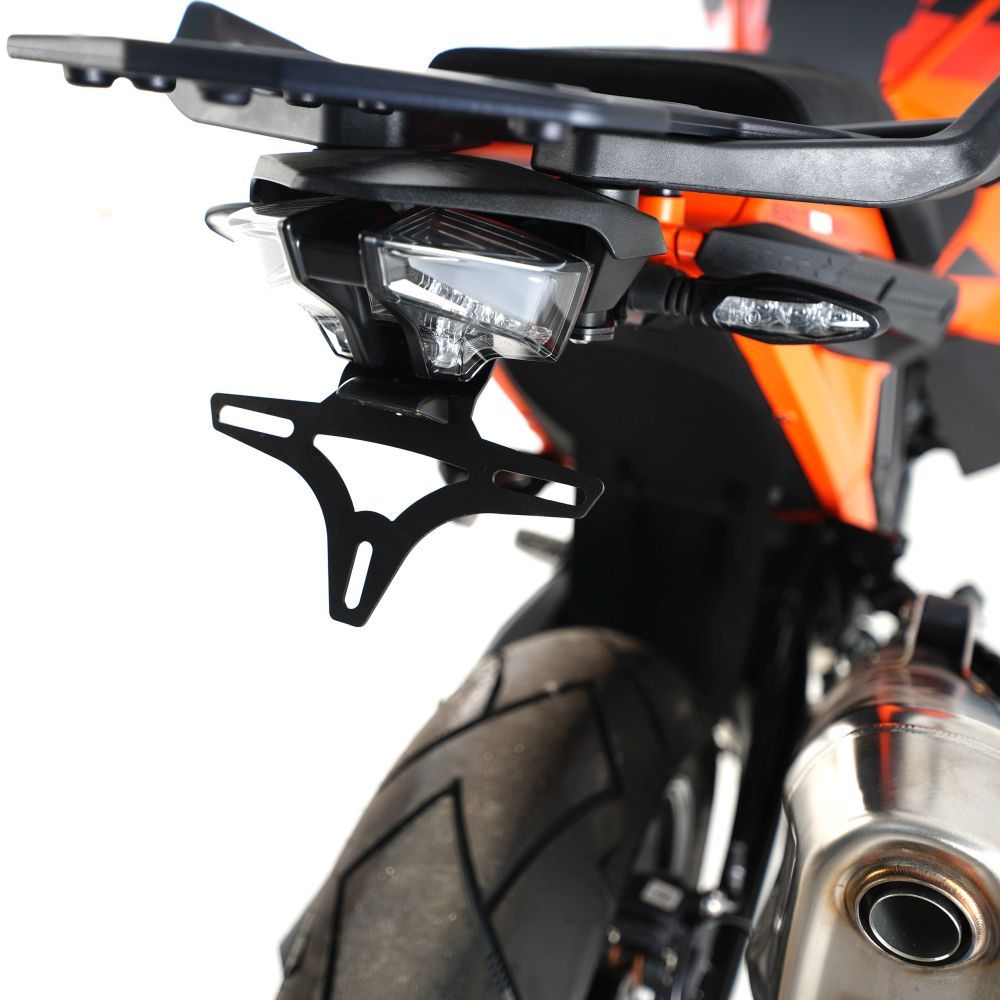 R&G Racing Black Tail Tidy License Plate Holder For 2022-2023 KTM 1290 Super Adventure R