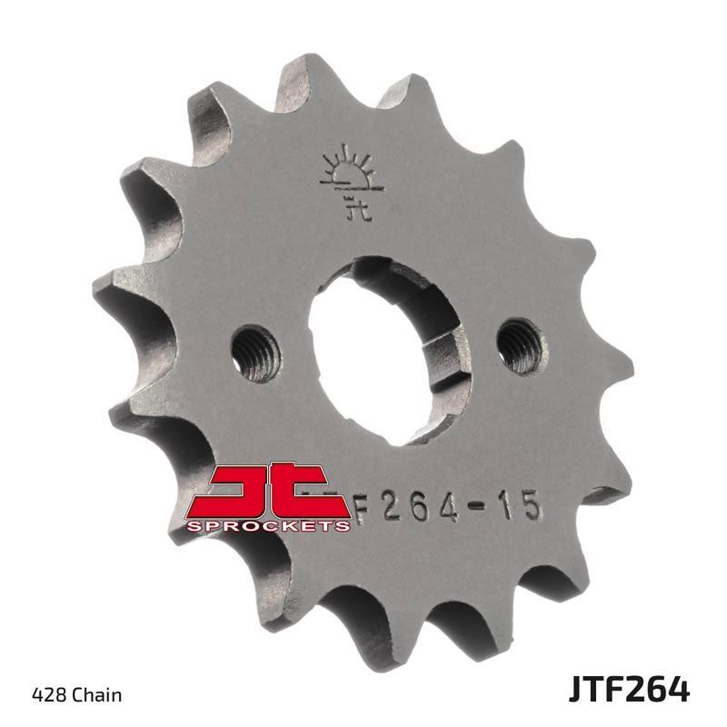 JT Sprockets Front Steel Countershaft Sprocket 14 Tooth 14T 428 Chain JTF264.14