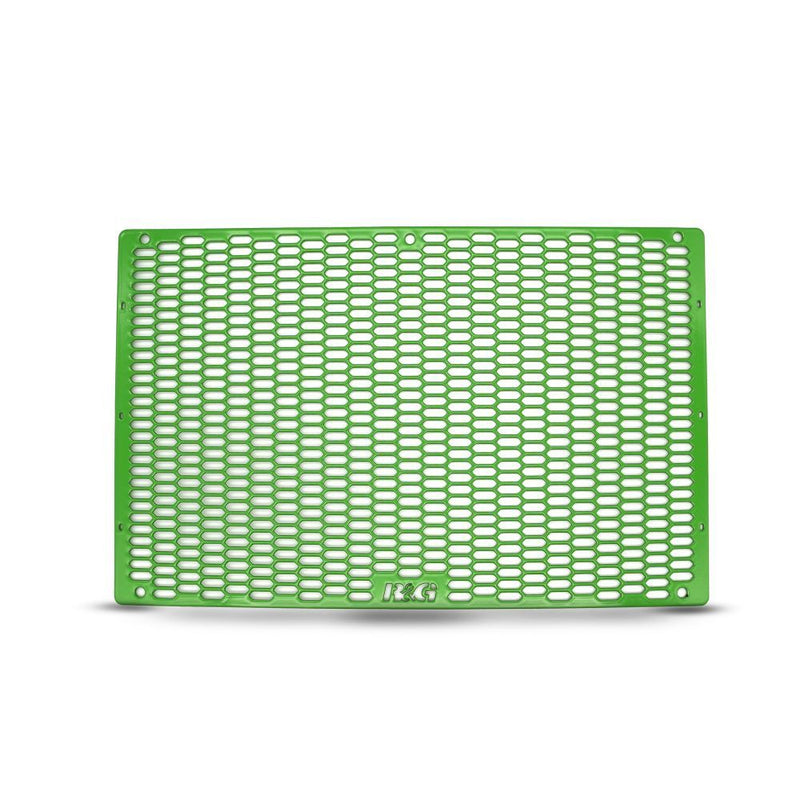 Load image into Gallery viewer, R&amp;G Racing Matt Green PRO Radiator Guard For 2017-2019 Kawasaki Z900 ZR900
