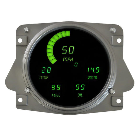 Intellitronix Green OEM Replacement Digital LED Gauge Panel For Ford Bronco 1966-1977