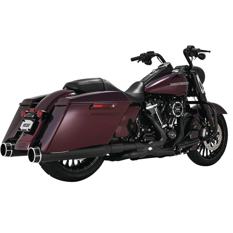 Load image into Gallery viewer, Vance And Hines Torquer 450 Slip On Exhaust 4.5in Black With Fuelpak FP4
