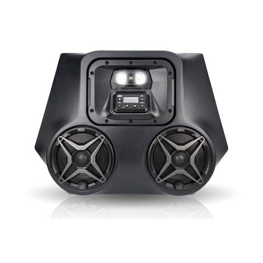 SSV Works 2 Speaker Overhead Weatherproof System With RCA Harness And AUX/USB Add-On
