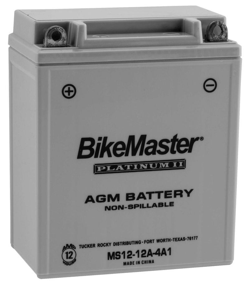 Load image into Gallery viewer, BikeMaster AGM 12V Platinum Battery For Honda SL350K Motosport 1969-1970 Grey
