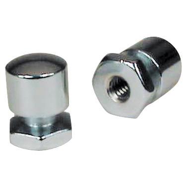 Load image into Gallery viewer, Harley FLHRC Road King Classic 2007-2013 Solo Mounting Nuts Chrome by Mustang
