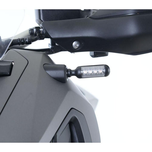 R&G Racing Black Front Indicator Adapter Kit FAP0019BK