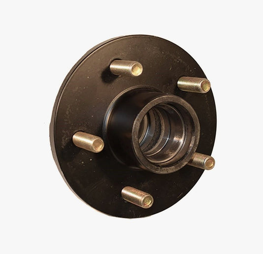 5-Bolt on 4-1/2" Circle Trailer Hub for 1-3/8" To 1-1/16" Tapered Spindles