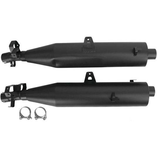 Two Brothers Racing Black Slip-On System For Honda GL1800 2018-2020