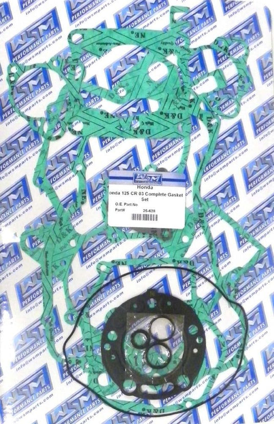 WSM Complete Gasket Kit For Honda 125 CR 2003 25-628