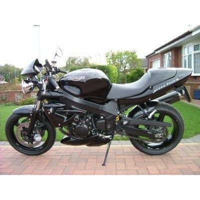 Load image into Gallery viewer, R&amp;G Racing Black Classic Style Crash Protectors For 2002-2006 Triumph Speed Four
