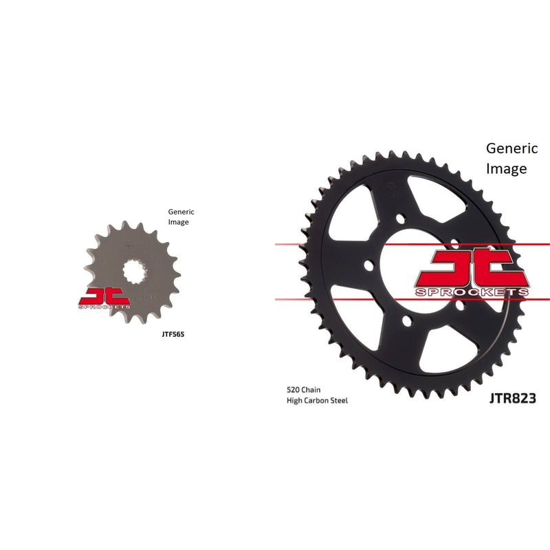 Load image into Gallery viewer, Front &amp; Rear Sprocket Kit for Street SUZUKI GS500E 1989-1993
