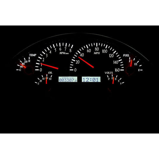 Dakota Digital 1955-1956 Chevrolet Car VHX Gauge Kit VHX-55C