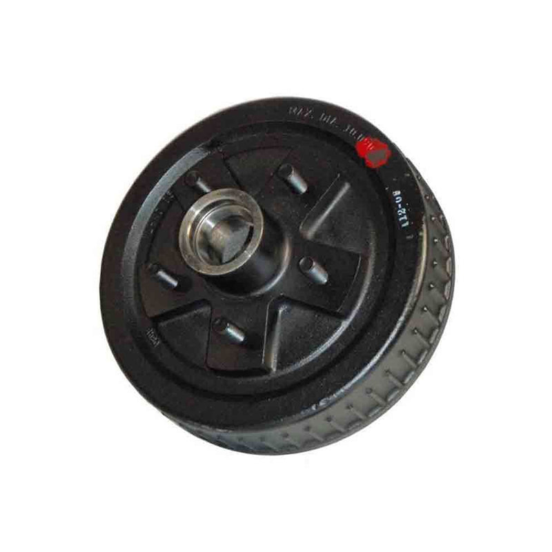 Load image into Gallery viewer, 5-Bolt On 5 Inch Bolt Circle Trailer Hub-Drum for 1-3/8" to 1-1/16" Tapered Spindles (HD-1000-03) - Single
