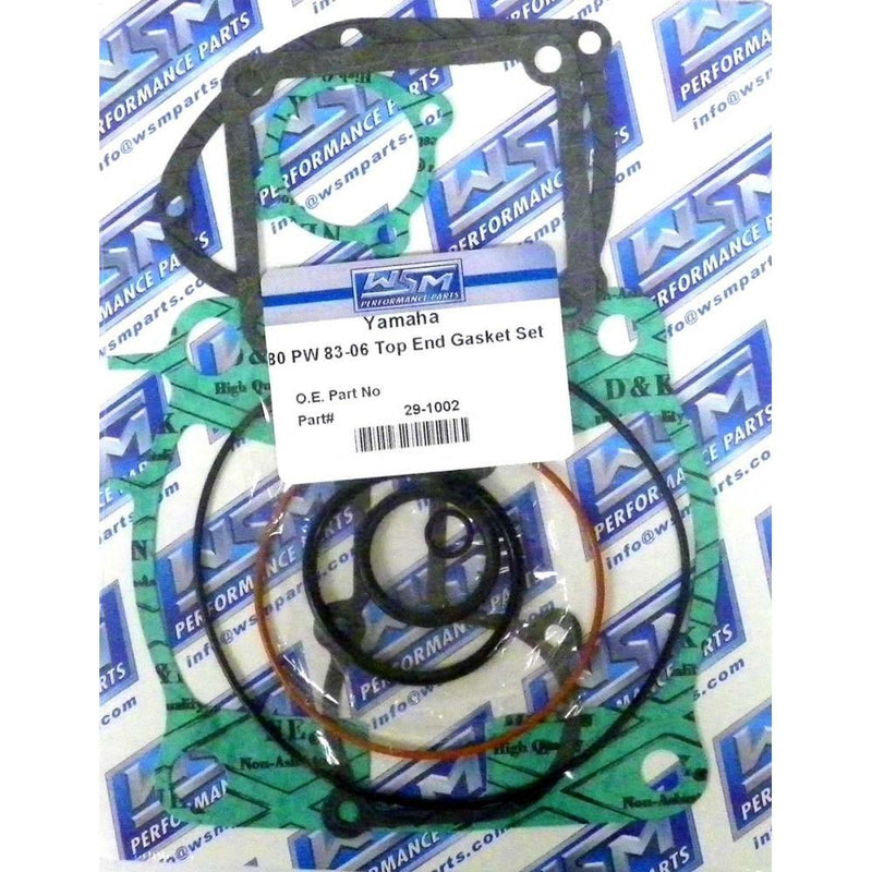 Load image into Gallery viewer, WSM Top End Gasket Kit For Yamaha 80 PW 83-06 29-1002
