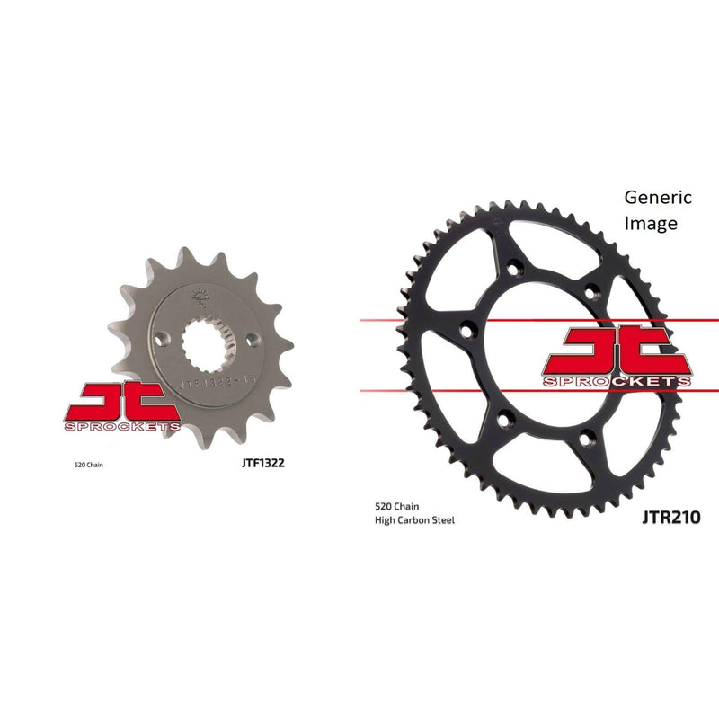 Load image into Gallery viewer, Front and Rear Steel Sprocket Kit for OffRoad HONDA XR400R 1996-2004
