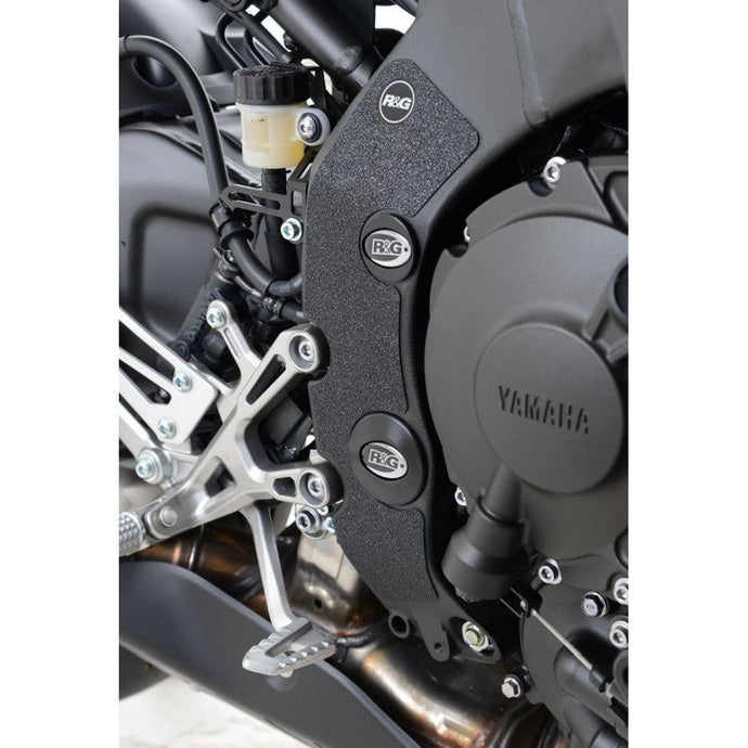 R&G Racing Black Boot Guard Kit For 2018-2024 Yamaha MT-10