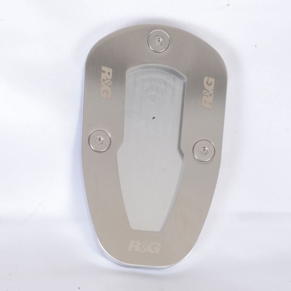 R&G Racing Silver Kickstand Shoe For 2014-2016 Suzuki Vstrom 1000 DL1000A ABS