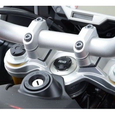 Load image into Gallery viewer, R&amp;G Racing Black Top Yoke Cap For 2024-2024 BMW M 1000 XR
