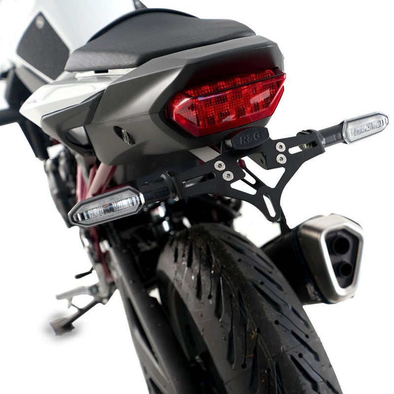 Load image into Gallery viewer, R&amp;G Racing Black Tail Tidy License Plate Holder For 2023-2024 Honda CB750 HORNET
