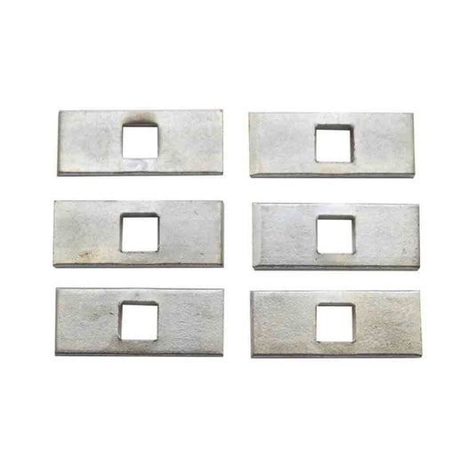 Block Plate Kit - 6 Blocks Per Kit With (2) 1/2" Fishwires