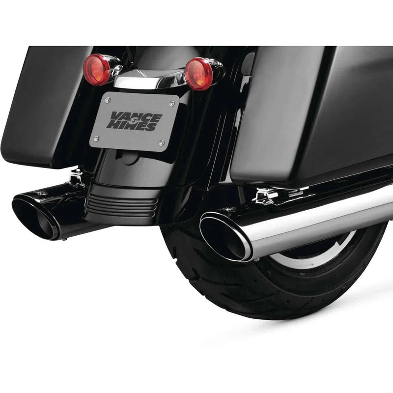 Load image into Gallery viewer, Vance &amp; Hines 16672 Twin Slash Round Slip-Ons, Chrome VH-0240 1801-1070
