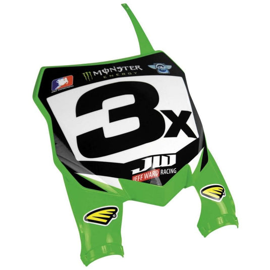 Cycra Stadium Number Plate Green - 1CYC-0700-72
