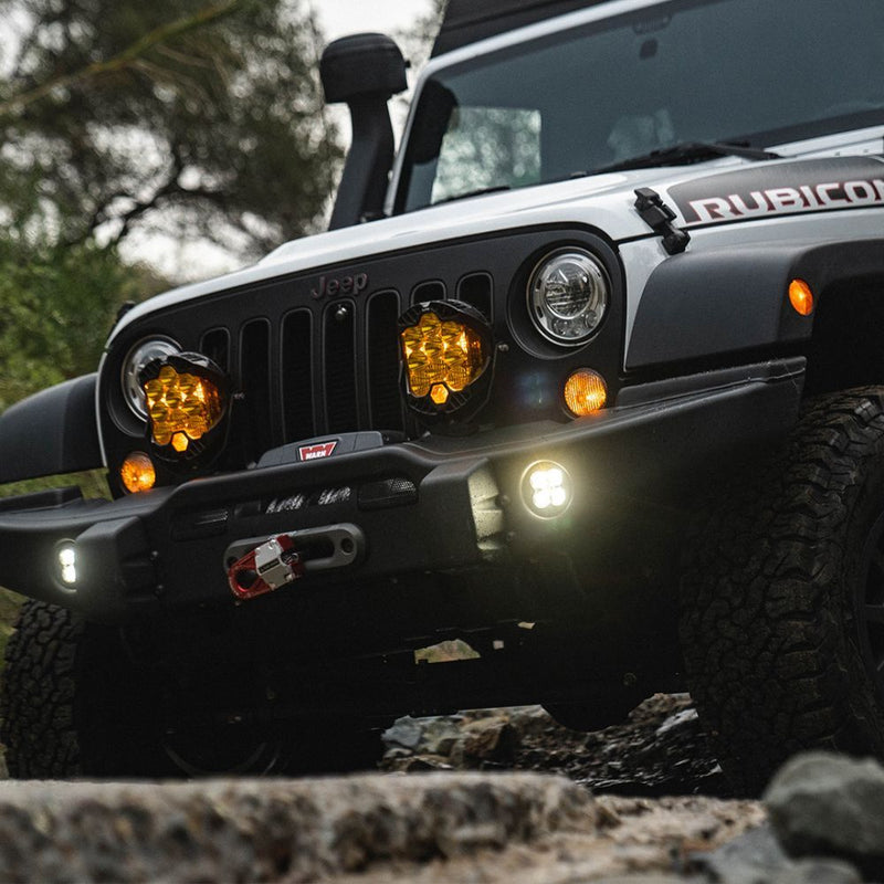 Load image into Gallery viewer, Baja Designs Auxiliary LED Light Pod Each Baja Amber Backlight L9 Pro Series Driving/Combo Pattern Baja Amber Lens Universal 320013

