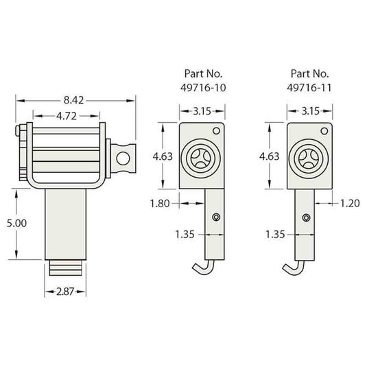 Porta-Winch with Inboard Offset
