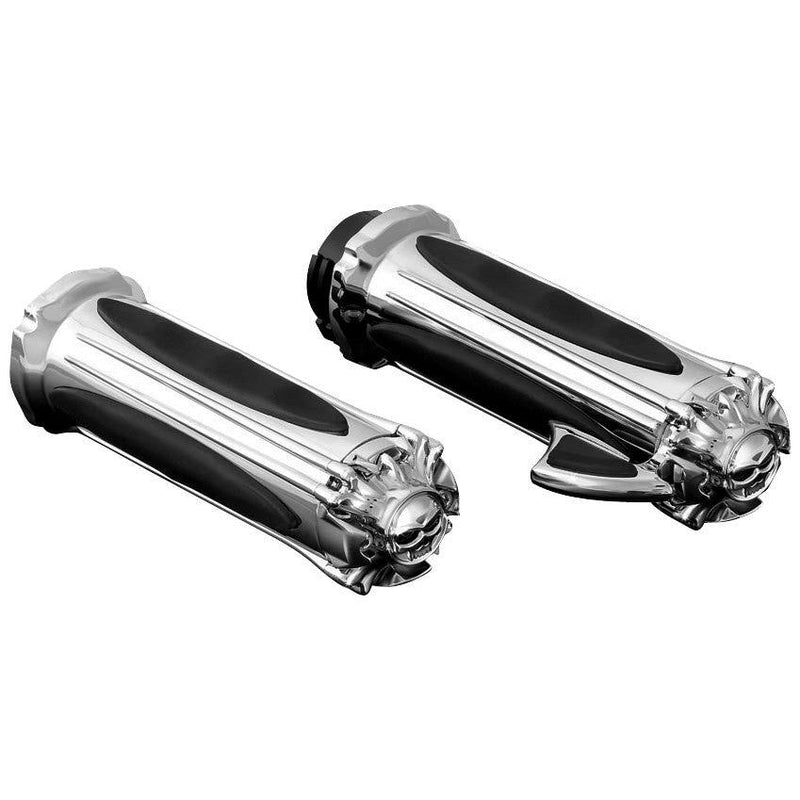 Load image into Gallery viewer, Harley-Davidson FLHTCI Electra Glide Classic 1996-2006Zombie Grips by Kuryakyn
