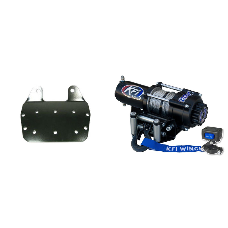 Load image into Gallery viewer, KFI Winch Kit For Yamaha Grizzly 660 4x4 2002-2008
