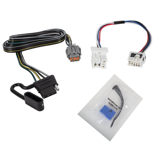 T-Connector Harness, 4-Way Flat, w/Circuit Protected Module fits Select Infiniti QX60 and Nissan Pathfinder Models