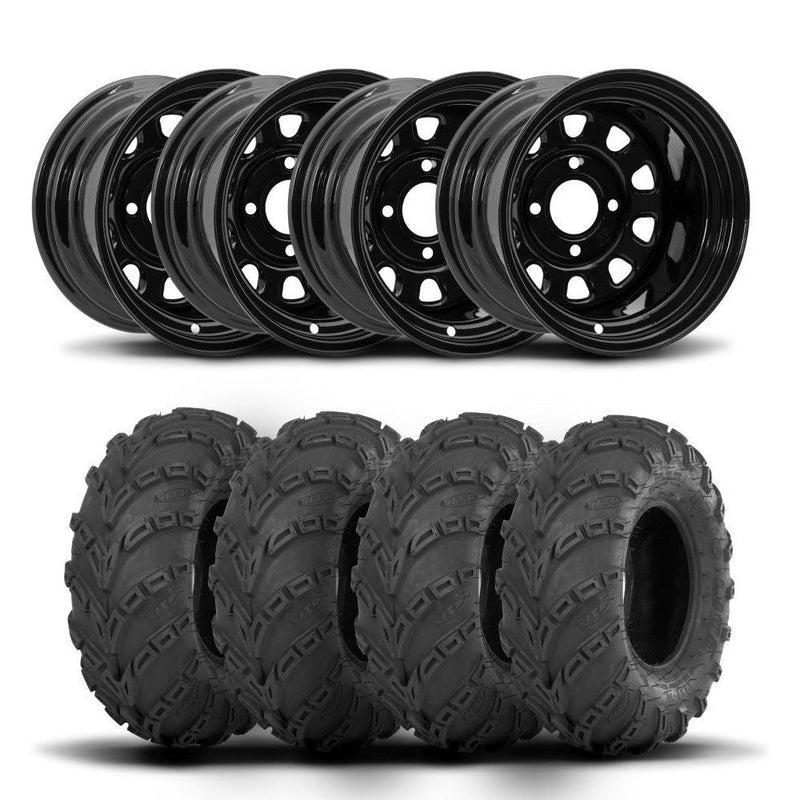 Load image into Gallery viewer, ITP Delta Steel 14" Wheels And Mud Lite Tires [30x10-14]
