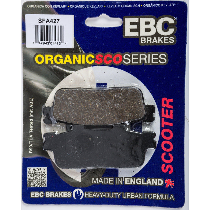EBC 1 Pair Premium SFA Organic OE Replacement Brake Pads MPN SFA427