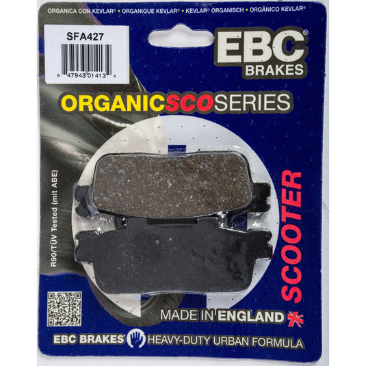 EBC 1 Pair Premium SFA Organic OE Replacement Brake Pads MPN SFA427