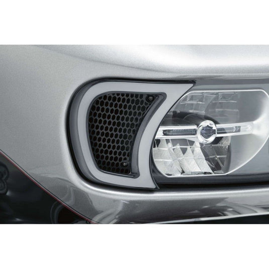 Kuryakyn Tracer Red/Gold Headlight Vent Accents 2947