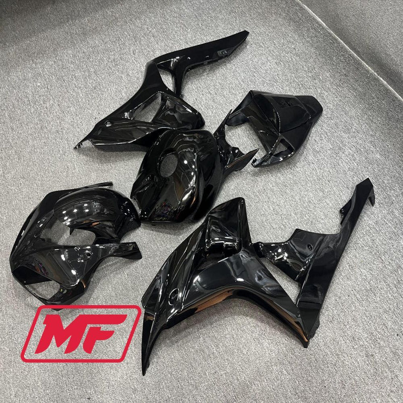 Load image into Gallery viewer, Monster Fairings Full Kit Honda CBR1000RR 06-07 Gloss Black + Windshield + Gas Tank Cover
