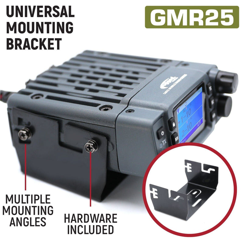 Load image into Gallery viewer, Rugged Radios Adventure Radio Kit - GMR25 Waterproof GMRS Mobile Radio Kit and External Speaker RK-GMR25-SPK
