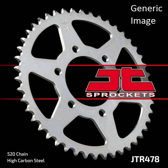 Steel Rear Sprocket 45T for Street KAWASAKI EX650A Ninja 650R 2006-2016
