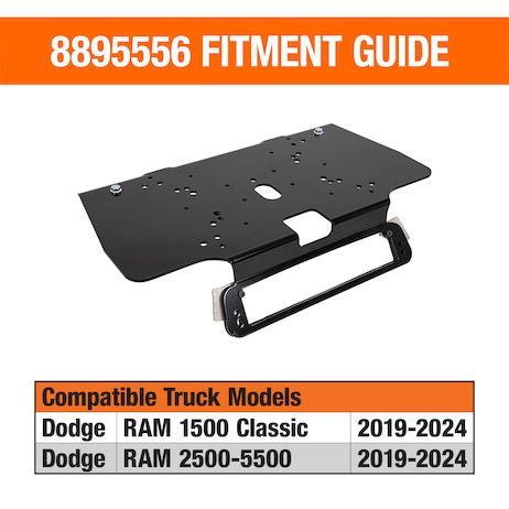 Load image into Gallery viewer, Fleet Series Drill-Free Light Bar Cab Mount for RAM 1500 Classic and Ram 2500-5500 (2019 +)
