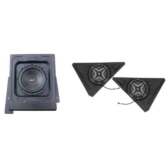 SSV Works Behind Seat SSV Subwoofer Box With Front 8