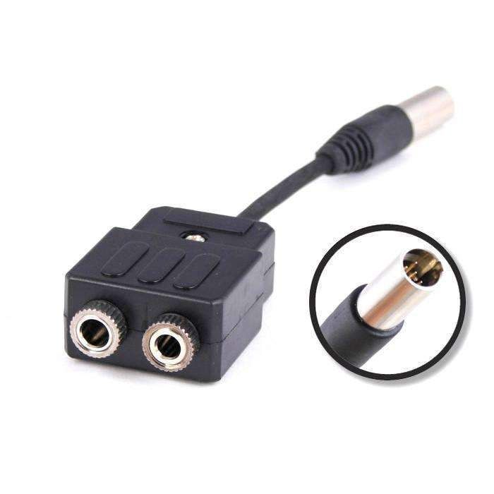 Rugged Air General Aviation Headset to 5-Pin Adapter GA-5P-ADPT
