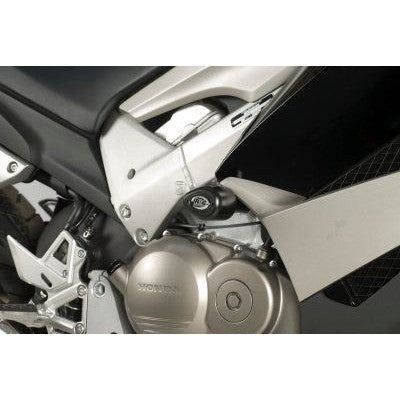Load image into Gallery viewer, R&amp;G Racing Black Aero Style Crash Protection Bobbins For 2011-2014 Honda Crossrunner
