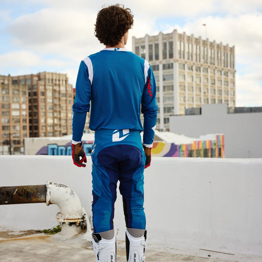 One Industries X197 Motocross Pants -  Cobalt Blue