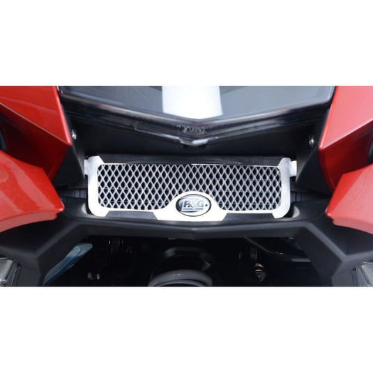 R&G Racing Black Oil Cooler Guard For 2017-2018 BMW K1600B