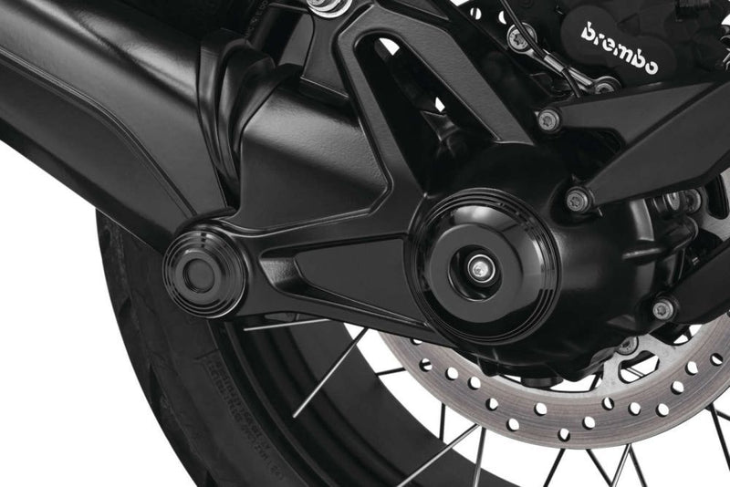 Load image into Gallery viewer, Kuryakyn Lodestar Black Rear Axle Sliders 3805
